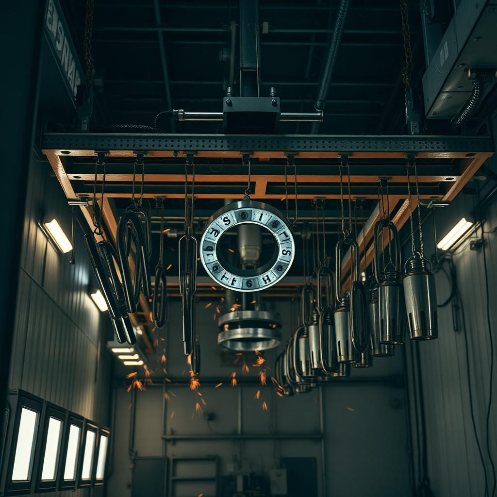Cabină vopsire electrostatică industrială — Divers Color Paint